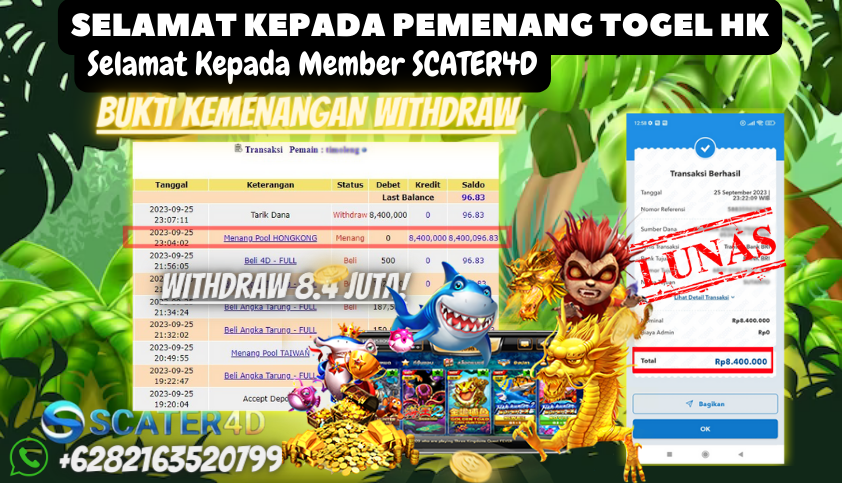 Bukti JP Togel Online - Togel Hongkong